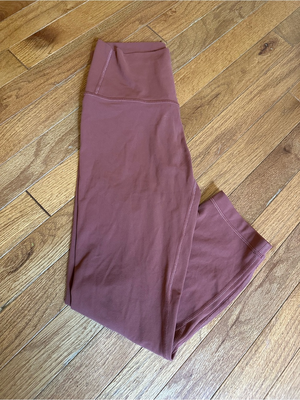Lululemon Leggings Cropped Rust/Brown